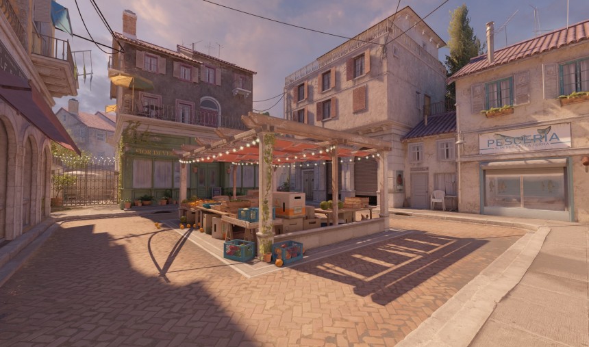 Counter-Strike signature map Italy looks amazing in the CS2 version (credits: RTP Arena)