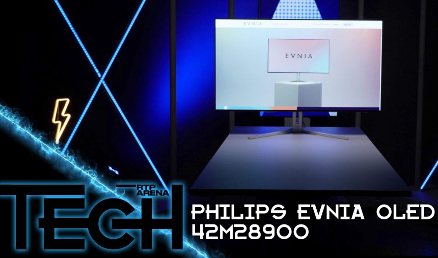 Philips EVNIA OLED 42” 🖥️ – RTP Arena Tech ⚡️