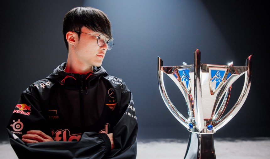 Faker T1 Worlds 23