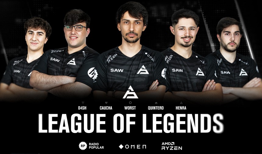 SAW apresenta equipa de League of Legends