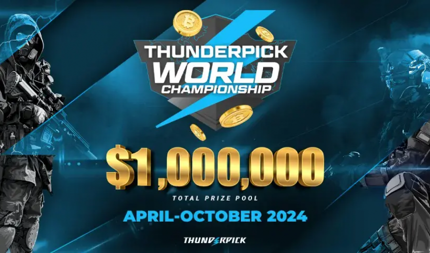 Thunderpick WC volta em 2024 com $1,000,000 em prémios