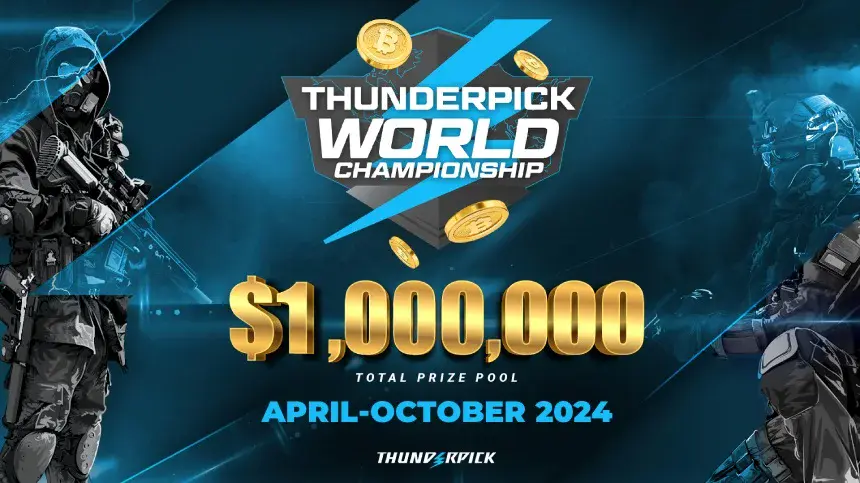 Thunderpick WC volta em 2024 com $1,000,000 em prémios