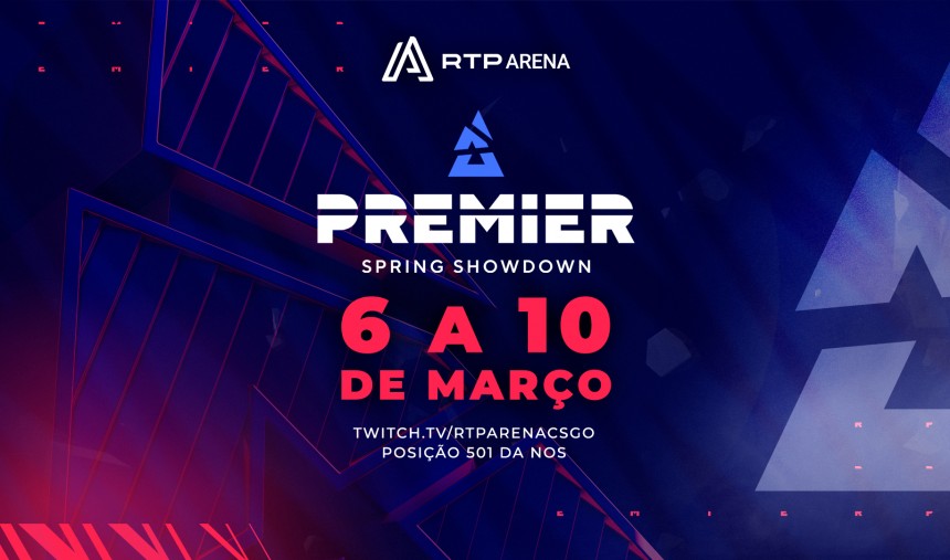 Imagem de Acompanha o BLAST Premier Spring Showdown na tua RTP Arena!