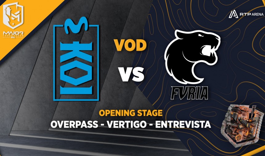 Imagem de Movistar KOI vs. FURIA 💣 PGL Copenhagen Major 2024 – Opening Stage