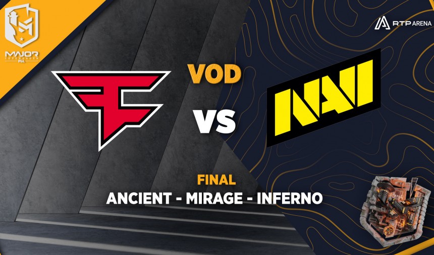 FaZe vs. NAVI 🔥 Grande Final do PGL Major Copenhagen 2024 (VOD)