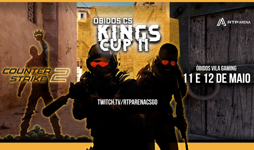 Óbidos CS Kings Cup II joga-se na RTP Arena a 11 e 12 de maio