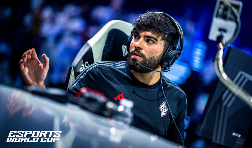 Imagem de Jafonso com chave definida rumo ao título na Esports World Cup