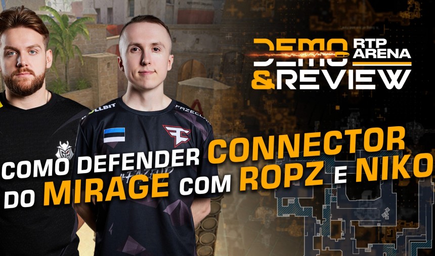 Como defender connector no Mirage como o ropz e NiKo