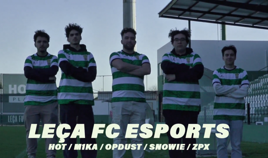 Imagem de Leça FC Esports apresenta novo quinteto com atleta apontado à GTZ