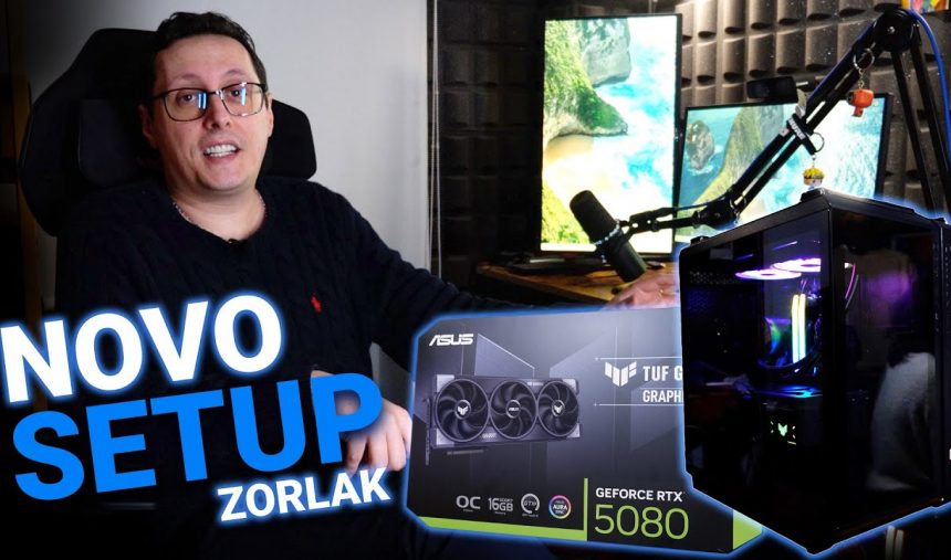 Imagem de Este é o NOVO PC do zorlaK! 🖥️🎮 (Setup Tour 2025)