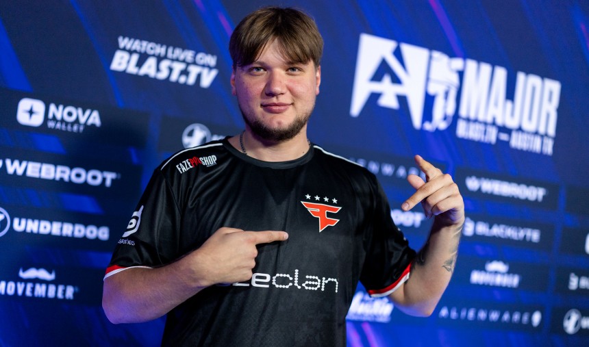 FaZe s1mple BLAST Major