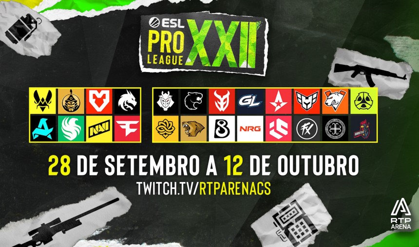 Imagem de Conhece o talento que te acompanha na ESL Pro League XXII!