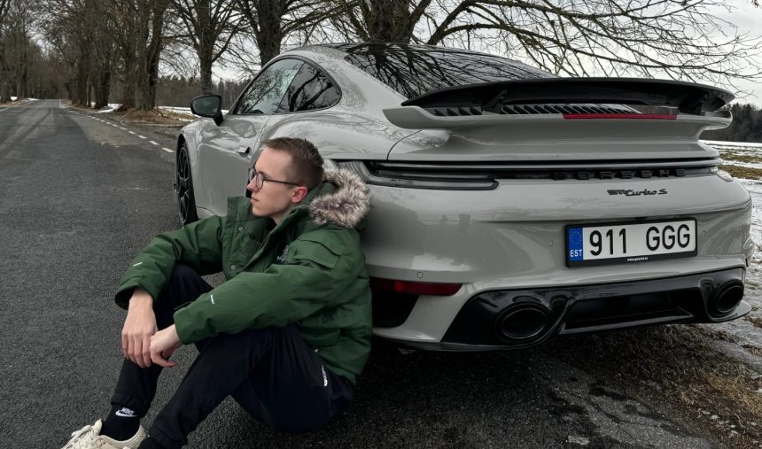 ropz porsche acidente
