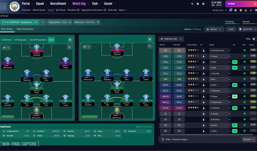 Imagem de Football Manager 26 soma críticas após lançamento da Beta