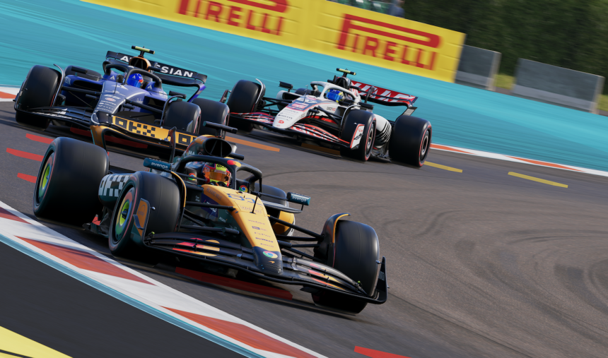Imagem de F1 2026 será uma atualização paga; novo jogo só em 2027