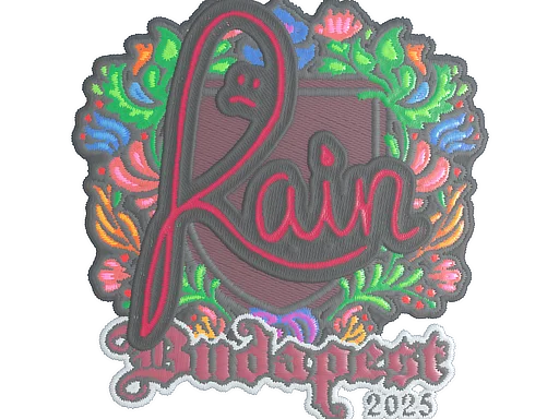 rain budapest major sticker