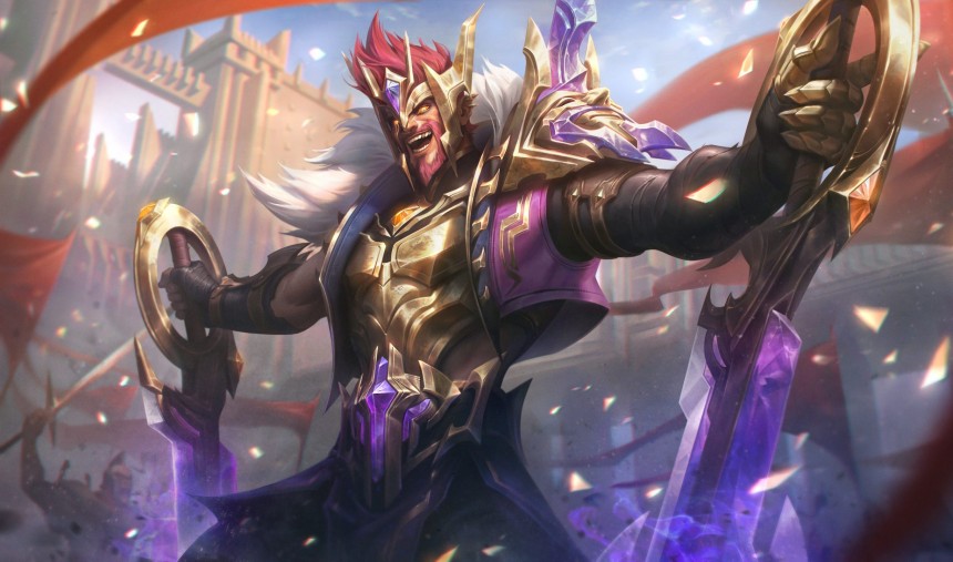 Imagem de Draven recebe a última skin Victorious de 2025