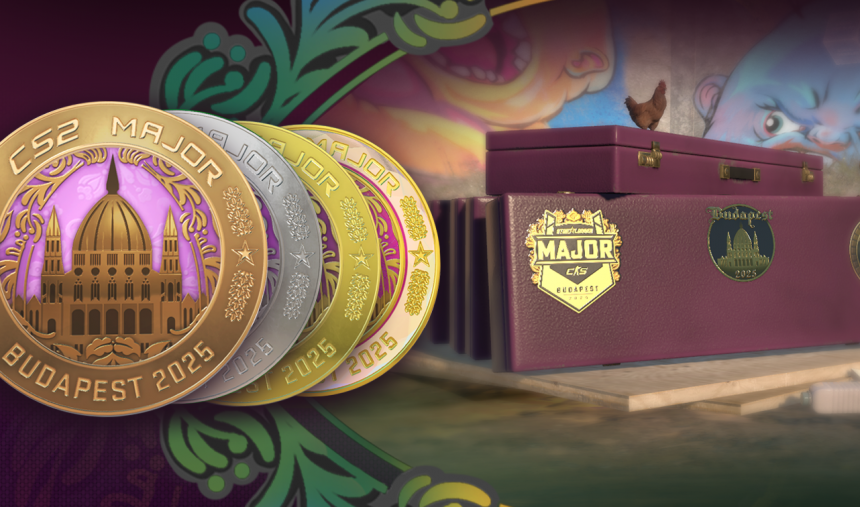 Budapest Major Coin Diamond Prata