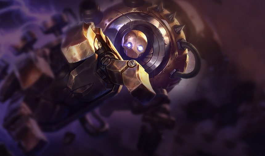 blitzcrank league of legends centrado lol