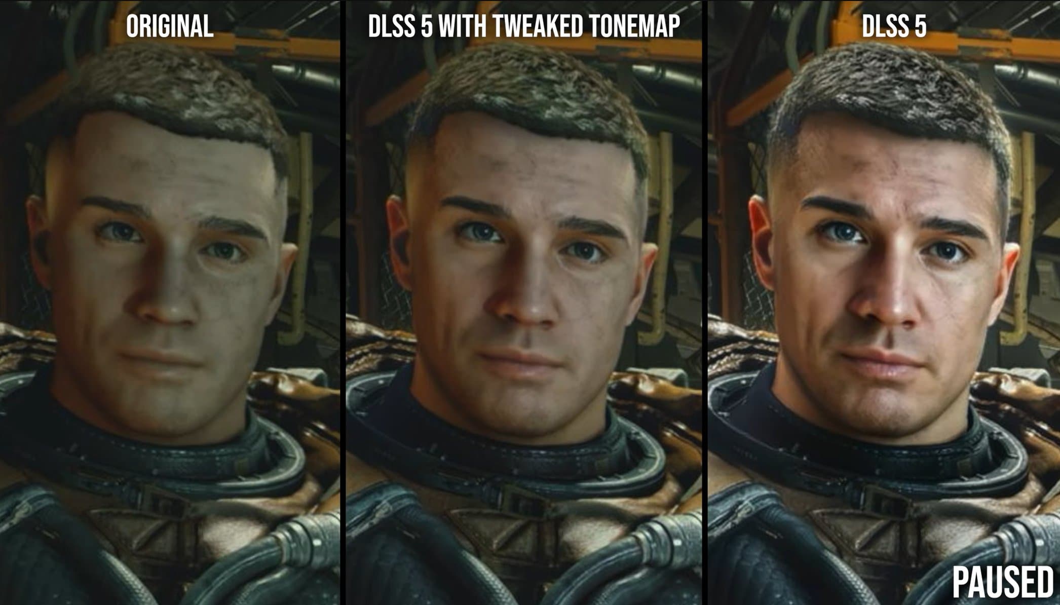 DLSS 5 Comparison