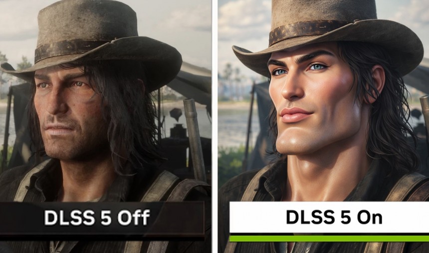 RDR1 DLSS 5 Meme
