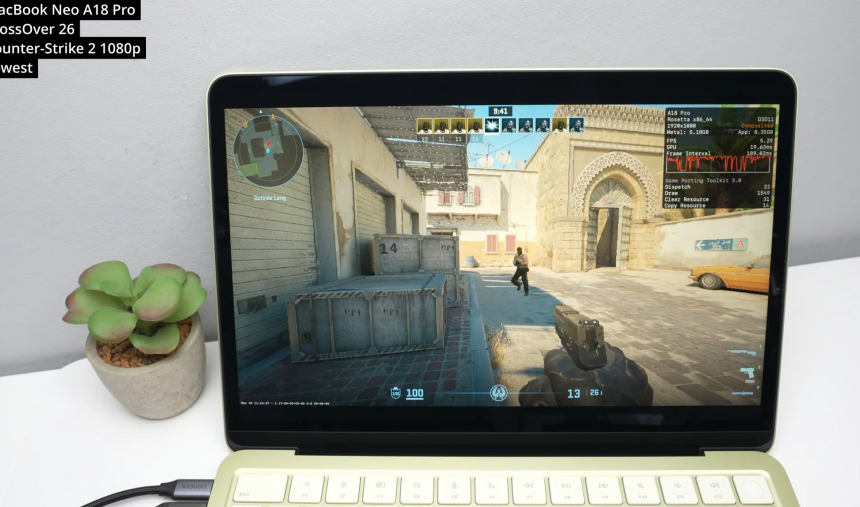 CS2 Counter-Strike MacBook Neo