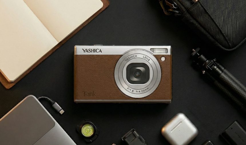 Imagem de Yashica apela à nostalgia e lança câmara compacta a 100 euros