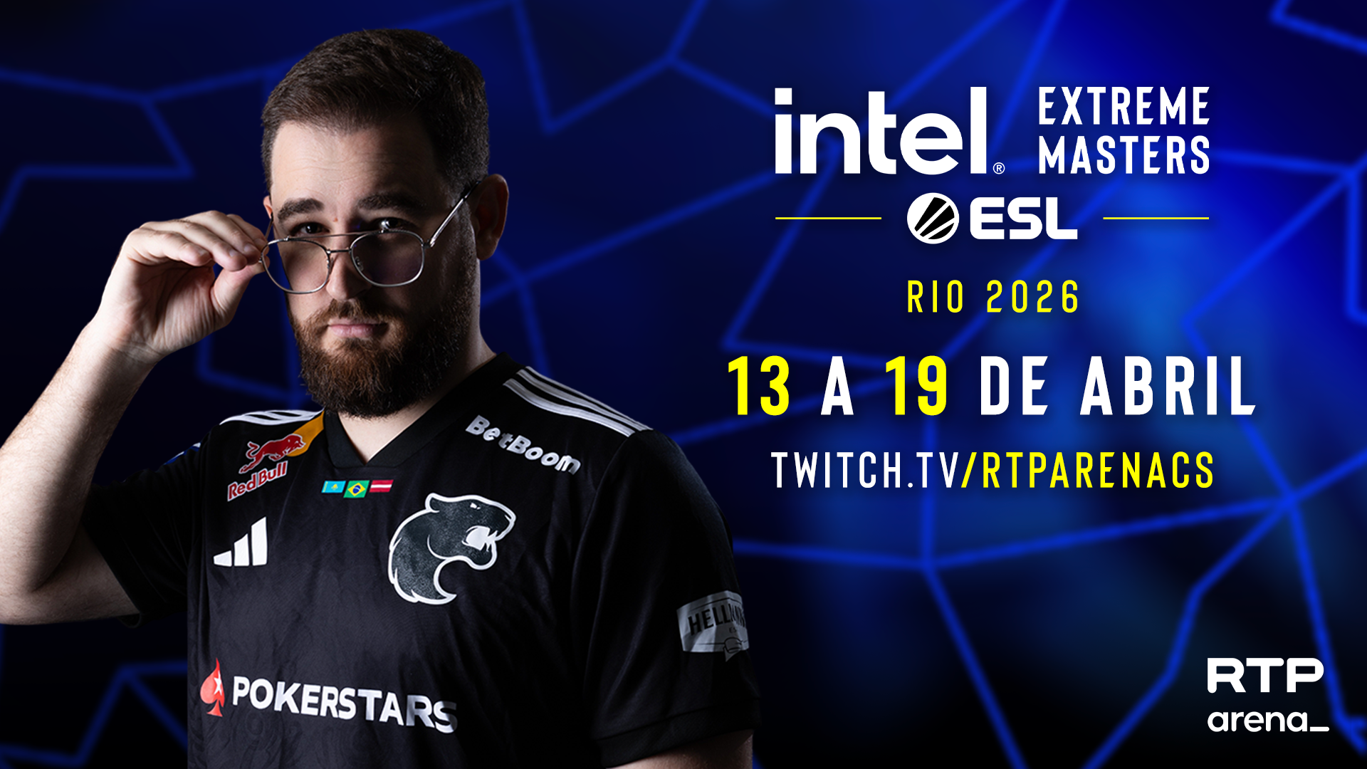 Kit Iem Rio IEM Rio arranca segunda-feira na RTP Arena com Vitality debaixo de olho