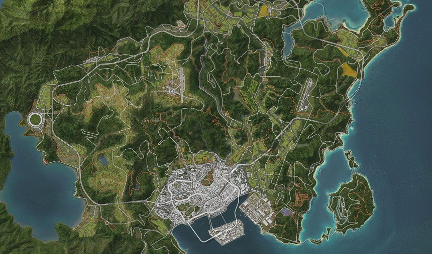 Mapa Forza Horizon 6