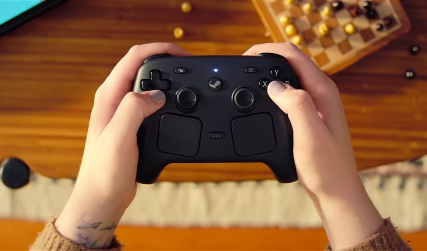 steam controller valve